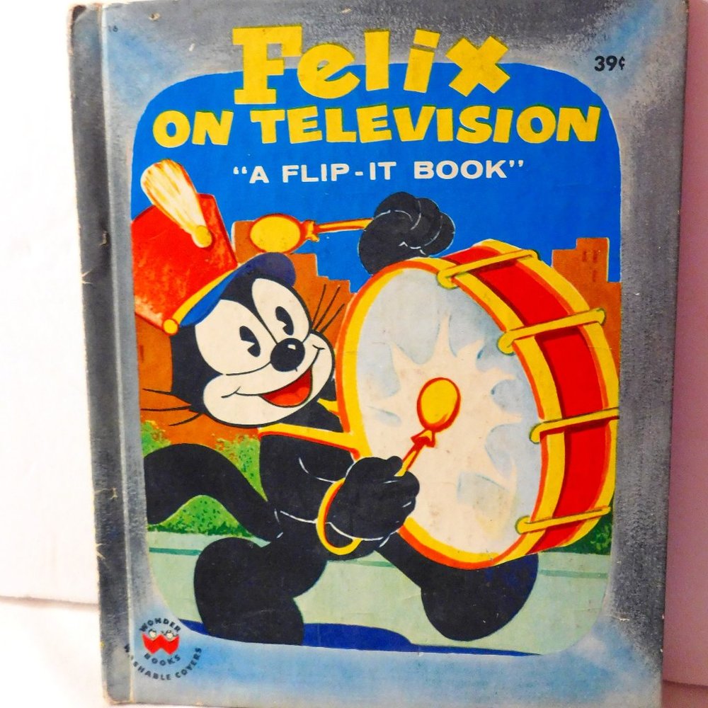 Felix the Cat on Television Flip-It Book 1956